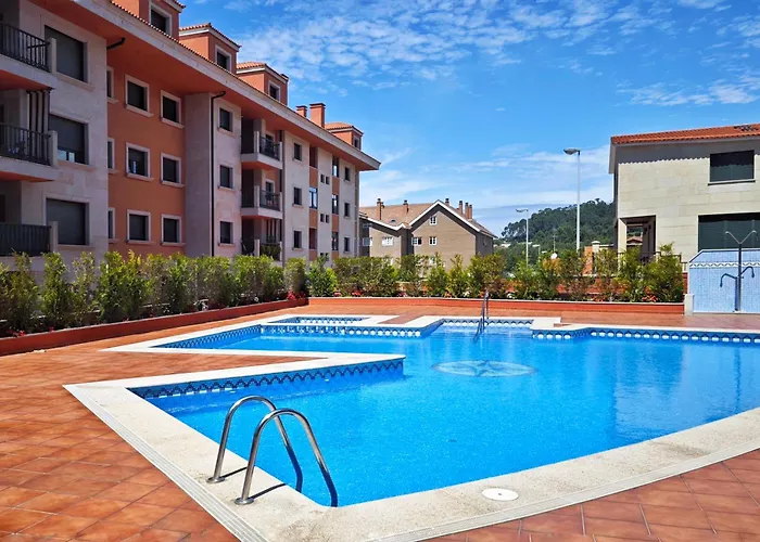 Desconectaengalicia Atico Miraflores 2 Con Piscina En Appartement Sanxenxo