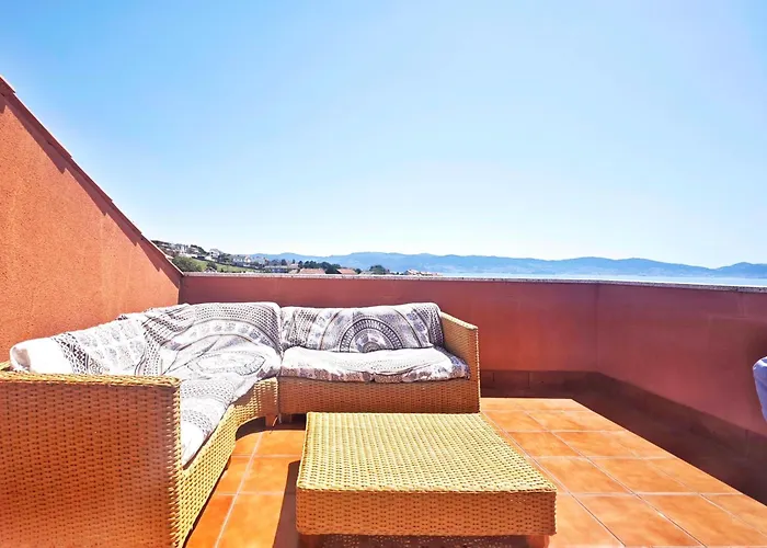 Appartement Desconectaengalicia Atico Miraflores 2 Con Piscina En Sanxenxo